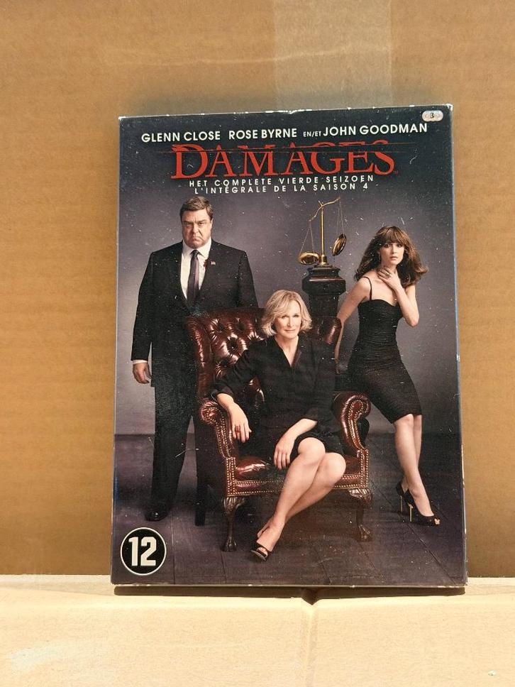Damages - DVD box - Seizoen 3, Cd's en Dvd's, Dvd's | Tv en Series, Zo goed als nieuw, Vanaf 12 jaar, Ophalen of Verzenden