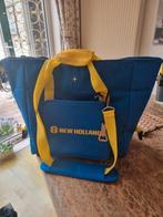 New Holland koeltas. 40x40 cm. Nieuw. Met schouderband. Rits, Ophalen of Verzenden, Nieuw, Blauw