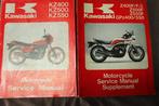 Kawasaki KZ400 KZ500 KZ550 GPz550 1979 1985 z400 handboek, Motoren, Ophalen of Verzenden, Kawasaki