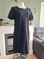 Marccain zwart wol cashmeren gevoerde jurk N 4 N4 L gevoerd, Verzenden, Zwart, Maat 42/44 (L), Zo goed als nieuw