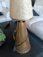 Vintage Lamp met Kaartmotief, Ophalen of Verzenden