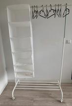 IKEA Coat Rack white, Huis en Inrichting, Woonaccessoires | Kapstokken, Ophalen, Gebruikt, Metaal, Staande kapstok