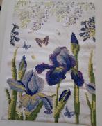 diamond painting irissen. zit op canvas doek  30x40cm, Ophalen of Verzenden, Nieuw, Knutselwerk