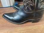 Acme leren cowboy boots laarzen zwart maat 9D 42 vintage, Vintage, Zwart, Boots, Vintage
