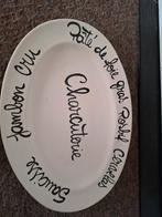 Grote Tapas Schaal - Vleeswaren, Ophalen of Verzenden, Zo goed als nieuw, Ovaal, Schaal