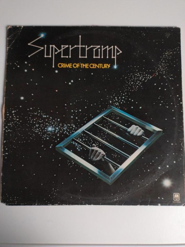 Supertramp - Crime of the Century LP vinyl, Cd's en Dvd's, Vinyl | Rock, Gebruikt, Progressive, 12 inch, Ophalen of Verzenden