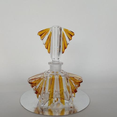 Dekseldoos Ernst Buder 1960 Kristal Vintage, Antiek en Kunst, Antiek | Glas en Kristal, Ophalen of Verzenden