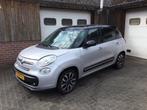 Zeer mooie Fiat 500L 0.9 Twinair airco panodak cruise NAP, Zwart, Leder en Stof, Origineel Nederlands, Bedrijf