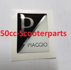 Sticker Logo Voorscherm Zwart Wit 3D Lx Piaggio Primavera Sp