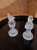 Vintage Glazen goebel Beeldjes - Jongen en Kabouter, Ophalen of Verzenden