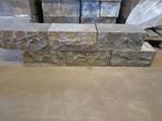 Hardsteen stapelblokken castle rock 35x17,5x15 cm, Tuin en Terras, Bielzen en Borders, Ophalen, Blok, Zo goed als nieuw, Natuursteen
