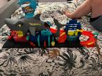 Zgan Hot Wheels City Ultra Shark Car Wash racebaan, Ophalen, Zo goed als nieuw, Racebaan, Hot Wheels