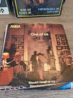 ABBA - One of Us Single, Ophalen of Verzenden, Gebruikt, Losse kaart