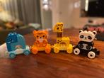LEGO DUPLO Dierentrein, Kinderen en Baby's, Speelgoed | Duplo en Lego, Ophalen of Verzenden, Zo goed als nieuw, Complete set, Duplo