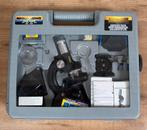Microscoopset Deluxe in koffer - Zo goed als nieuw!, Ophalen of Verzenden, Zo goed als nieuw, 400x tot 1000x, Biologische microscoop