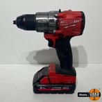 Milwaukee M18 FDD2 FUEL Boorschroefmachine Body + 1x 3.0Ah, Doe-het-zelf en Verbouw, Ophalen of Verzenden, Gebruikt, 600 watt of meer