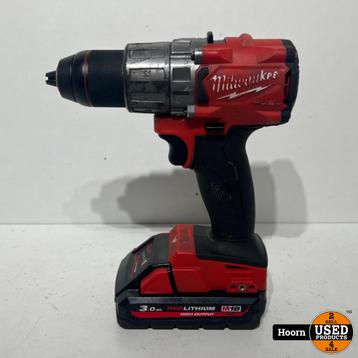 Milwaukee M18 FDD2 FUEL Boorschroefmachine Body + 1x 3.0Ah beschikbaar voor biedingen