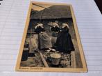 Oude ansichtkaart Brabants dorpsleven zie dialect achterop, Ophalen of Verzenden, Voor 1920, Zeeland