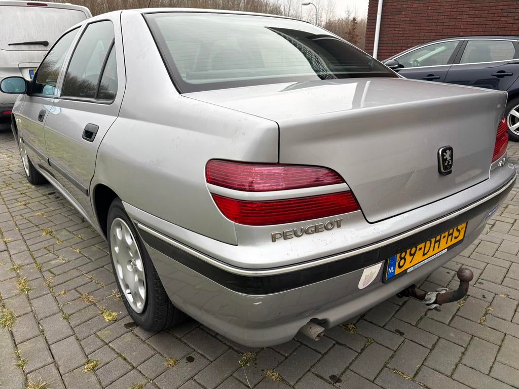 Peugeot 406 1.8 SR 1999 Grijs met APK, Auto's, Peugeot, Voorwielaandrijving, Stof, 4 cilinders, Origineel Nederlands