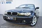 BMW 318Ci Cabrio Saphirschwarz Leder PDC 17" LMV Afn. trekha, 13 km/l, Achterwielaandrijving, Cabriolet, Zwart