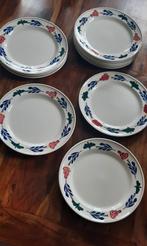 Borden van Boerenbont servies, Huis en Inrichting, Keuken | Servies, Ophalen of Verzenden, Aardewerk, Boerenbont, Bord(en)