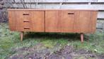 vintage dressoir tv meubel retro teakout jaren 60 Deens, Gebruikt, 100 tot 150 cm, Ophalen of Verzenden, 25 tot 50 cm