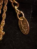 Goudkleurige ketting met kleurrijke steentjes  (LDADPR), Goudkleurig, Overige kleuren, Verzenden, Zo goed als nieuw