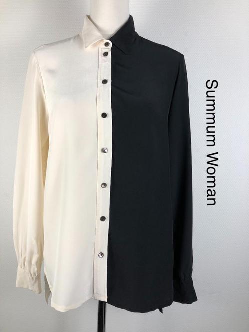 Summum Woman Overhemd  (mt: 36) QR/7411, Kleding | Dames, Blouses en Tunieken, Zo goed als nieuw, Maat 36 (S), Wit, Ophalen of Verzenden