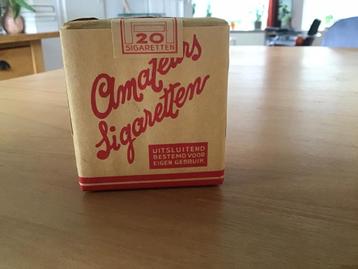 Amateur cigaretten ongeopend  beschikbaar voor biedingen
