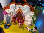 Playmobil feeën en  eenhoorns in speelkoffer met extras, Ophalen of Verzenden, Gebruikt, Complete set