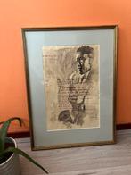 Charlie Parker the Bird aquarel, Ophalen