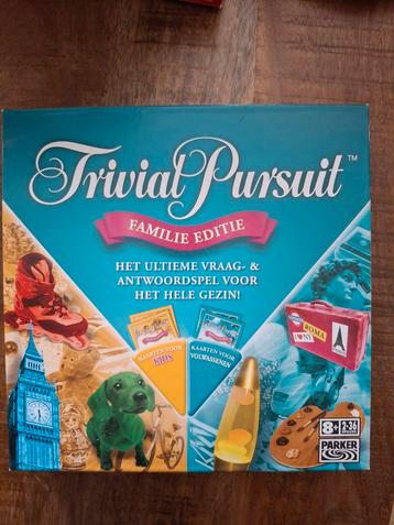 Trivial Pursuit Familie Editie - Zo Goed Als Nieuw! beschikbaar voor biedingen