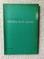 Klooster, Verkuyl, Luif - Inleiding tot de syntaxis, Boeken, Ophalen of Verzenden, Gelezen, Nederlands
