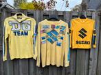 Vintage SUZUKI motorcross shirts RM125 RM250, Motoren, Ophalen of Verzenden, Tweedehands, Heren, Motorcrosskleding