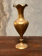 Antiek vaasje messing, Ophalen of Verzenden