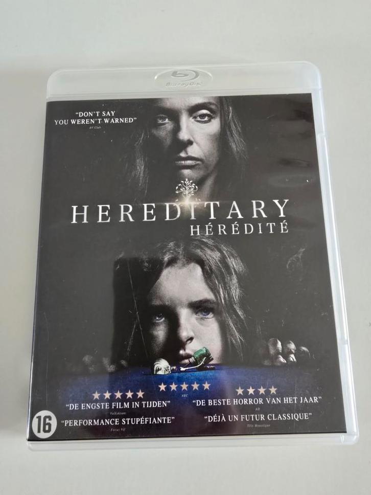 Blu-ray hereditary 2018, Cd's en Dvd's, Blu-ray, Zo goed als nieuw, Horror, Ophalen of Verzenden