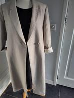 Purdey, Sey lange blazer linnen-katoen, mt 42, Verzenden, Beige, Maat 42/44 (L), Nieuw