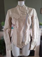 Belstaff nieuwe beige dames motor jack jas IT 44 mt 38, Verzenden, Nieuw, Maat 38/40 (M), Beige