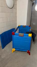 Leuke Kleuterbed Speelbox, Kinderen en Baby's, Ophalen of Verzenden, Gebruikt, Vierkant, Boxkleed