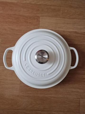 Le Creuset campagnard 26 cm kleur cotton beschikbaar voor biedingen