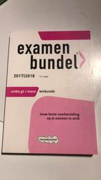 Examenbundel vmbo-gt/mavo Wiskunde 2017/2018, Nederlands, Ophalen of Verzenden, Zo goed als nieuw