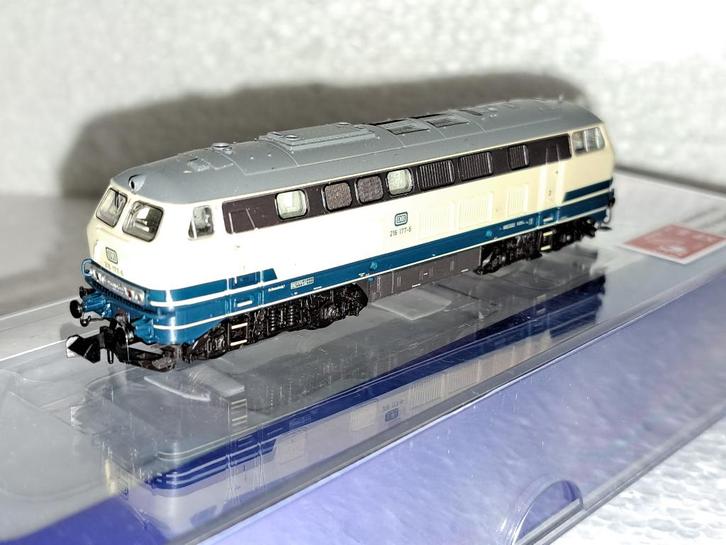 Piko BR 216 digitale soundloc z.g.a.n., Hobby en Vrije tijd, Modeltreinen | N-Spoor, Zo goed als nieuw, Locomotief, Gelijkstroom of Wisselstroom