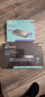 TP-Link Gigabit Switch Set: 8-Poorts PoE + 16-Poorts Nieuw, Ophalen of Verzenden, Nieuw