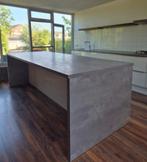 Complete keuken met kookeiland en inbouwapparatuur, Huis en Inrichting, Ophalen, Wit, Overige typen, Zo goed als nieuw