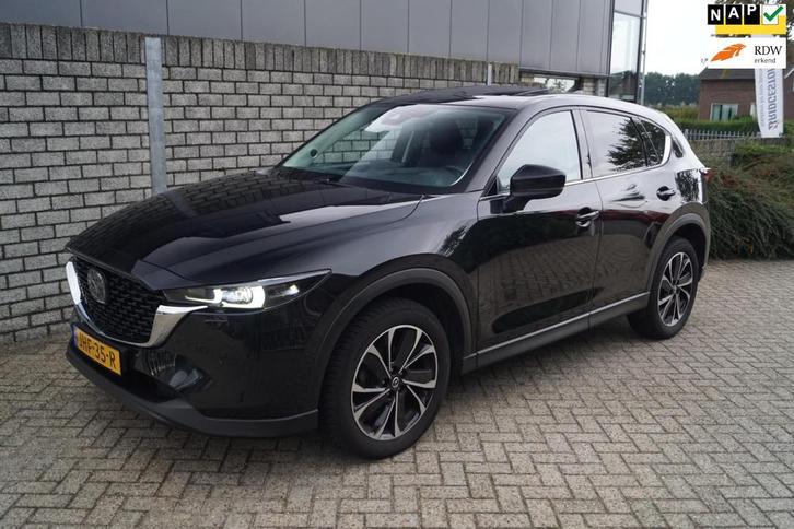 Mazda CX-5 2.0 SkyActiv-G 165 Signature AWD Leder Stoel/Stuu, Auto's, Mazda, Bedrijf, Te koop, CX-5, 360° camera, ABS, Achteruitrijcamera