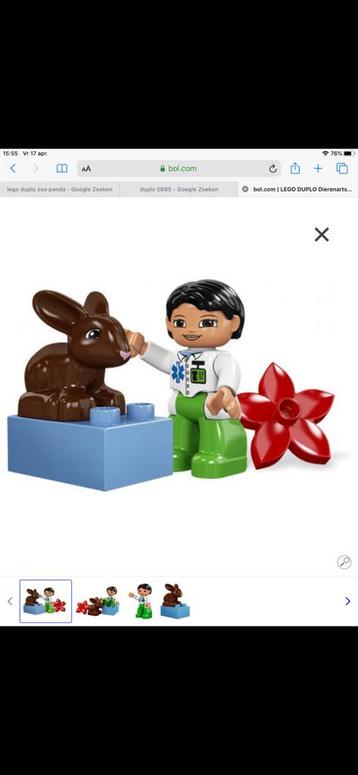 Diverse sets Duplo met thema dieren beschikbaar voor biedingen