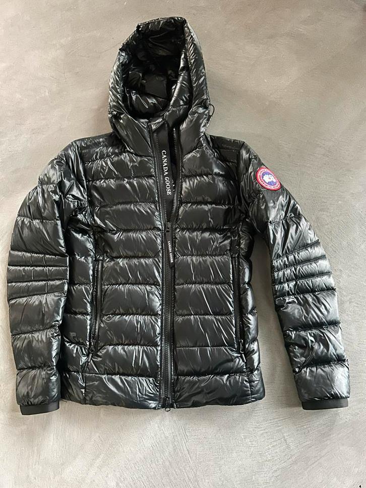 Canada Goose Crofton Hoody Jacket Jas Zwart Mt. XS, Kleding | Heren, Jassen | Winter, Zo goed als nieuw, Maat 46 (S) of kleiner