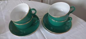 Kop en Schotels - set van 4  beschikbaar voor biedingen