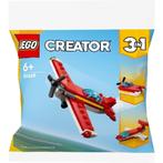 LEGO Polybag 30669 Creator Klassiek Rood Vliegtuig nieuw, Kinderen en Baby's, Speelgoed | Duplo en Lego, Nieuw, Complete set, Ophalen of Verzenden