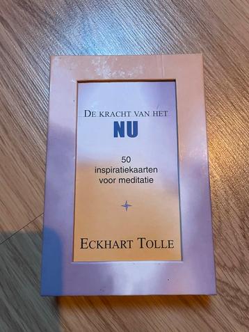 Eckhart Tolle - De Kracht van het Nu - Inspiratiekaarten beschikbaar voor biedingen